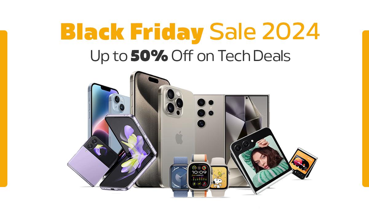 Black Friday Sale 2024 - Up to 50% Off on Tech Deals